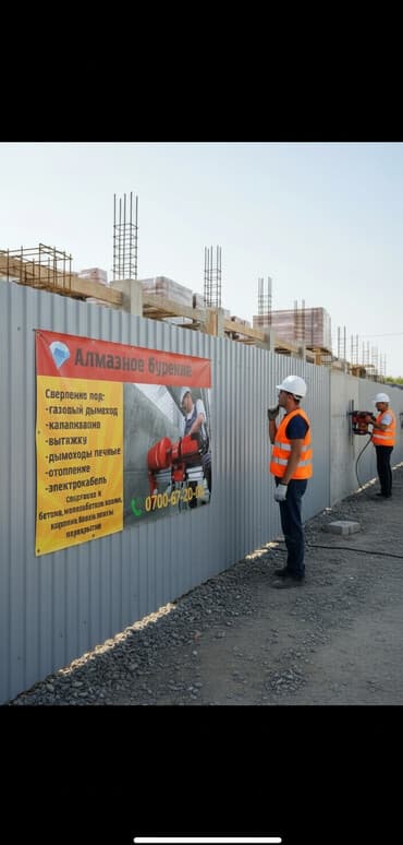 контейнерный дом: Алмазное сверление Больше 6 лет опыта — 1