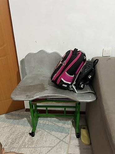 школьный парта: Детская парта со стульчиком-комплект - Одноместная школьная парта с — 3