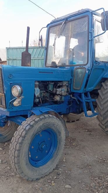 купить трактор мтз из европы: МТЗ-80 трактор, синий. - Колёса новые. - Полный комплект документов — 3