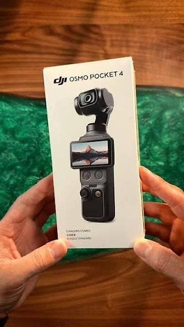 panasonic gh: DJI Osmo Pocket 4 Creator Combo Компактная 3-осевая стабилизированная — 1