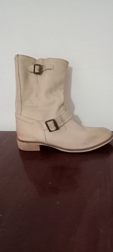 фирменный сапоги: Полусапожки деми. Натуральная кожа. Италия. Торг — 1