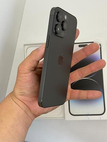 iphone 3g: IPhone 14 Pro Max, Б/у, 256 ГБ, Black Titanium, Коробка, 88 % — 6