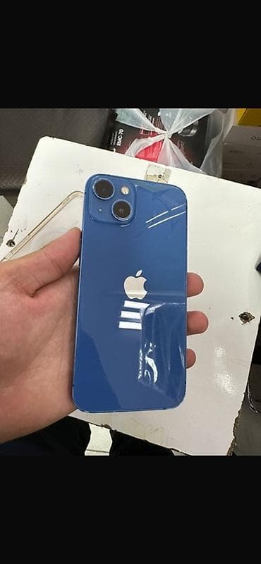 IPhone 13, 128 ГБ, Синий, Чехол