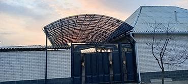 string art: Навес, Арочный, Металл, Поликарбонат — 3