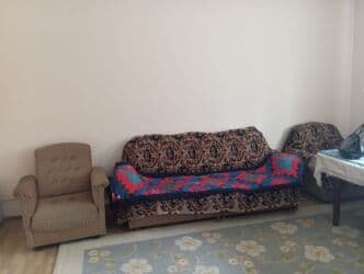 детскую кровать 7 в 1: Гарнитур для зала, Б/у, Шкаф, Диван, Самовывоз, цвет - Коричневый — 5