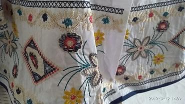 Пончо: Шикарная блузка,новая но без этикетки, с вышивками,р 44/46,дорого — 4