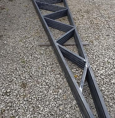 автонавес: Металлическая ферма, Форма: Арка, Антикоррозийная обработка — 4