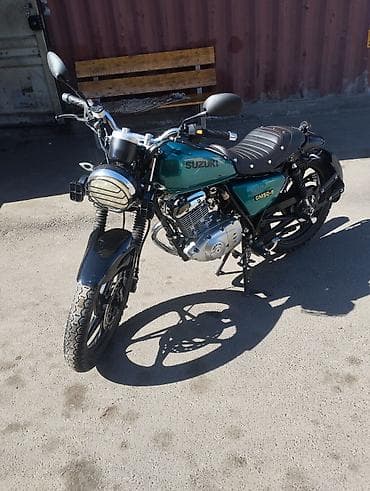 tsunami бу: Классический мотоцикл Suzuki, 125 куб. см, Бензин, Взрослый, Б/у — 3