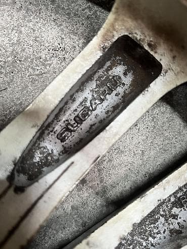full construction: Литые Диски R 17 Subaru, Комплект, отверстий - 5, Б/у — 9