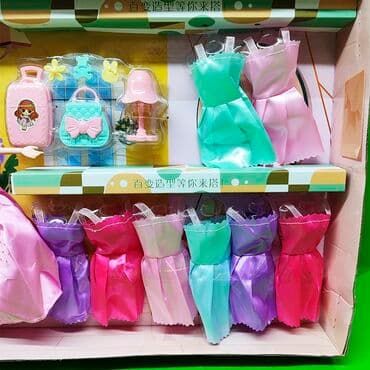 домик для девочек: Куклы в стиле аниме с аксессуарами в ассортименте👧 Большой набор в — 3