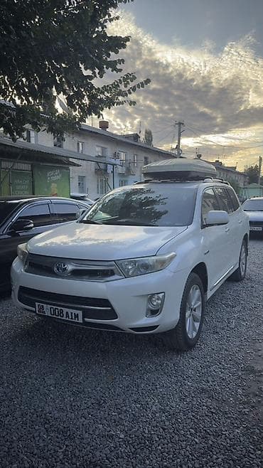 Toyota Highlander: 2011 г., 3.5 л, Автомат, Гибрид, Кроссовер — 2