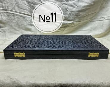 купить набор для покера: №11 50х55см Вставки из красного дерева и американского ореха, куб — 8