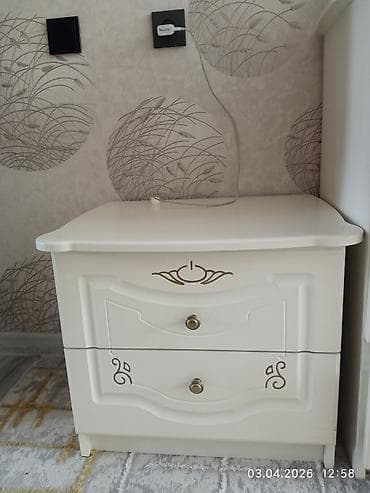 Спальный гарнитур, Б/у, Шкаф, Белоруссия, Самовывоз, цвет - Белый