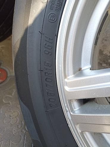 r13 175: Колеса в сборе 205 / 70 / R 15, Лето, Б/у, Комплект, Легковые, Литые, отверстий - 5 — 3