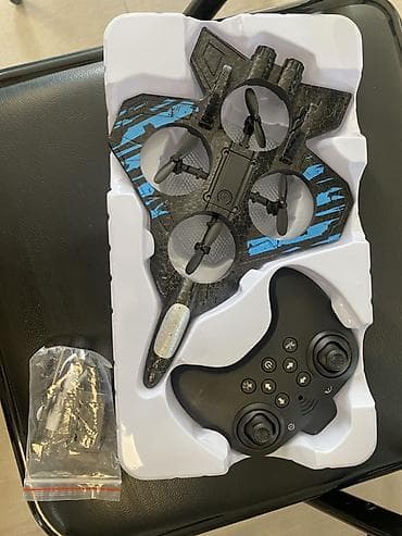 dji rs3: Радиоуправляемый самолет-дрон с 4 винтами и гироскопом Комплектация — 1