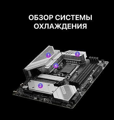 hard disk: Материнская плата для ПК, Б/у, MSI, LGA1700, Micro-ATX — 3