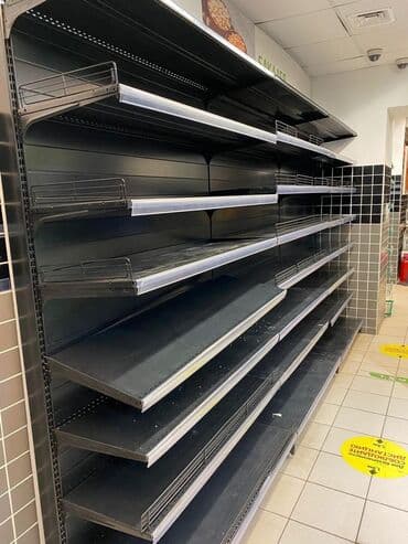 Оборудование для производства: Стеллажи, полки, витрины для магазинов, маркетов! Пристенные — 3