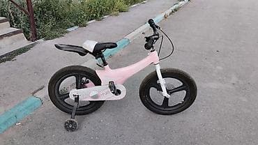 honda step: Детский велосипед, 2-колесный, 4 - 6 лет, Для девочки, Б/у — 2