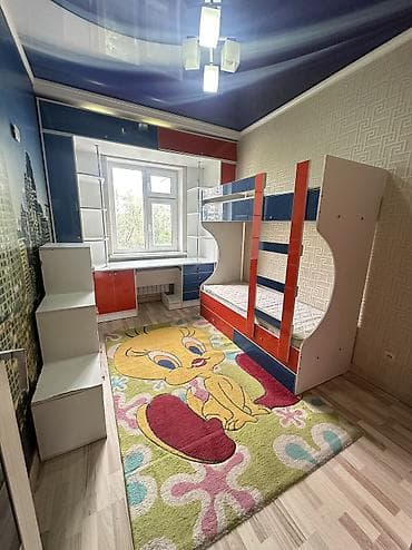 южный мкр: 3 комнаты, 63 м², 106 серия, 6 этаж, Старый ремонт — 3