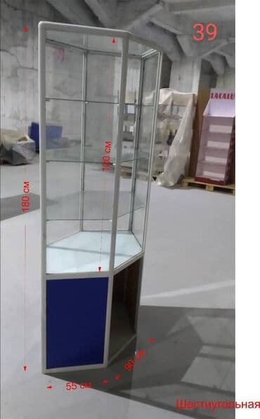 оборудование для магазина бу: Продаются торговые витрины №25- 7800 сом №26- 8000 сом №27- 8500 сом — 15