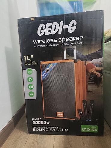dj controller: Портативная акустическая система GEDI-G LT-Q15A - Тип — 1