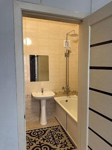 4: 1 комната, 31 м², Аламедин-1 мкр 104 серия, 4 этаж, Евроремонт — 5