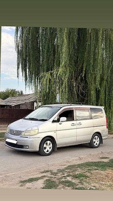 Продажа авто: Nissan Serena: 2002 г., 2 л, Вариатор, Газ, Минивэн — 4