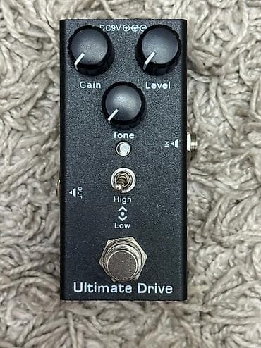 Педаль эффектов для электрогитары «OverDrive». В идеальном состоянии — 3