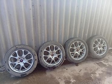 Дөңгөлөктөр монтажда 215 / 55 / R 17, Жай, Комплект, Жеңил унаалар, Куйма, тешиктери - 5