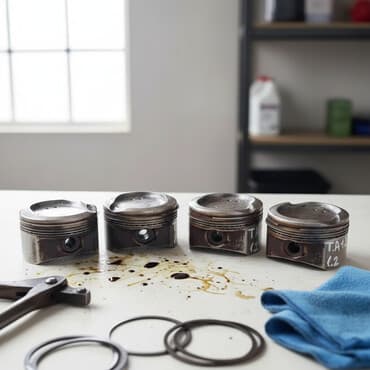 чайный сервиз на 15 предметов: Поршни Toyota 2002 г., Б/у, Оригинал, Япония — 1