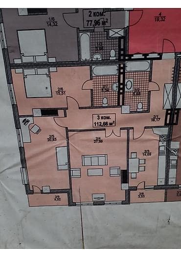 4: 4 комнаты, 112 м², Восток-5 мкр Элитка, 9 этаж, Евроремонт — 2