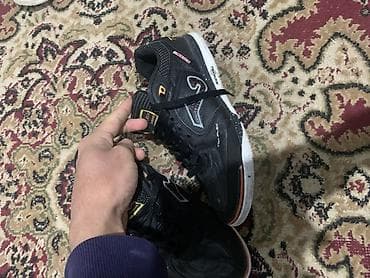 футбольный зальники: Мужские кроссовки, 40, Joma, Б/у, цвет - Черный, Бесплатная доставка — 2