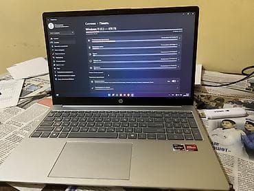 Ноутбуки HP: HP Laptop 15 (серия 15s/15-fxxx), 15.6" - Процессор: AMD Ryzen 7 — 2