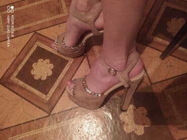 туфли беж цвет: Шикарные босоножки абсолютно новые!брала за 4500 отдаю за 2000 — 2