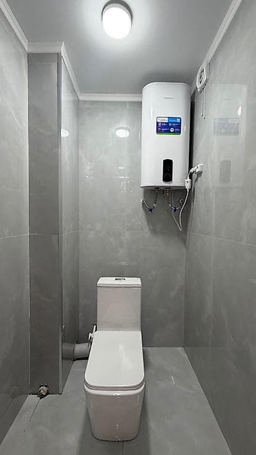 bazar kg: 2 комнаты, 56 м², Калинина мкр., Элитка, 12 этаж, Свежий ремонт — 8