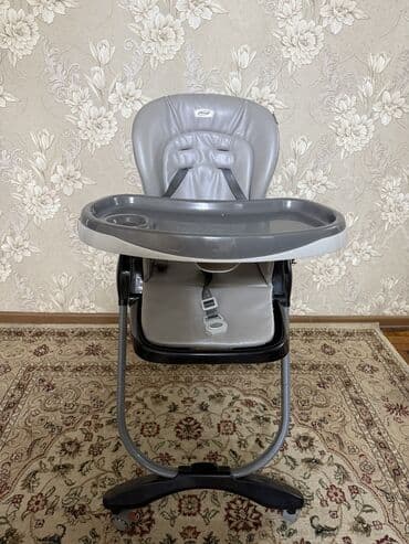 Стульчик для кормления, Б/у, Другой бренд, Трансформер, цвет - Серый, Самовывоз