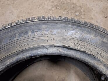 катушка на пассат: Дөңгөлөктөр монтажда 215 / 60 / R 16, Кыш, Колдонулган, Комплект, Жеңил унаалар, Куйма, тешиктери - 5 — 4