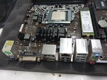 системные блоки для пк: Материнская плата, Б/у, MSI, LGA1151, Micro-ATX, Для ПК — 2