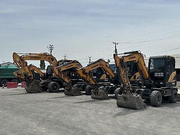 Экскаватор, Hyundai, Колесный at lalafo.kg Экскаватор, Hyundai, Колесный