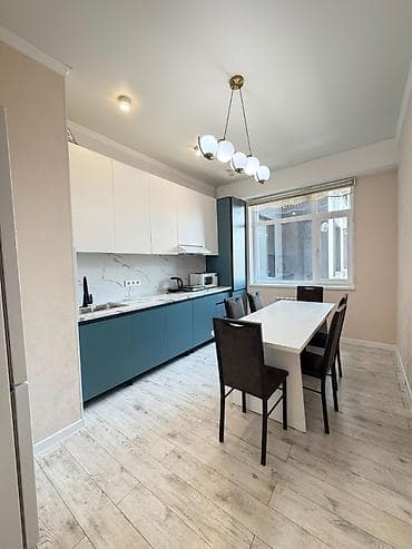 3: 3 комнаты, 84 м², Тунгуч мкр Элитка, 12 этаж, Евроремонт — 10
