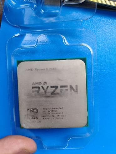 ssd 500: Процессор, Б/у, AMD Ryzen 5, 6 ядер, Для ПК — 1