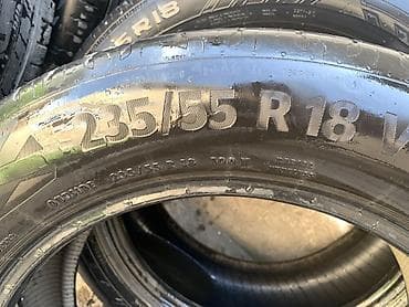 55: Шины 235 / 55 / R 18, Лето, Б/у, Комплект, Легковые, Англия, Continental — 3