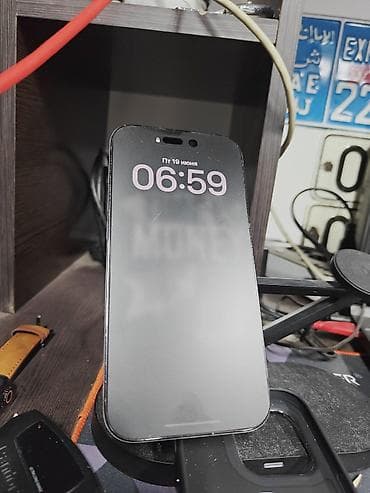 aphone 6: IPhone 14 Pro, Б/у, 256 ГБ, Черный, Защитное стекло, Чехол, Кабель, 92 % — 2