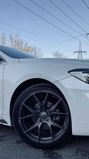 4100 r16: Литые Диски R 19 Комплект, отверстий - 5, Б/у — 1