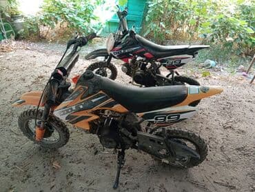 мотоцикл java: Продаются 2 подростковых питбайка. 72 куба, механика, бензин — 6