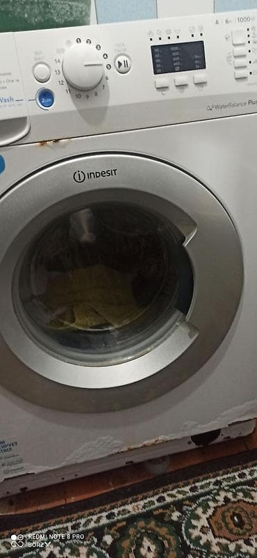 Техника жана электроника: Стиральная машина Indesit, фронтальная загрузка. на запчасти не — 1