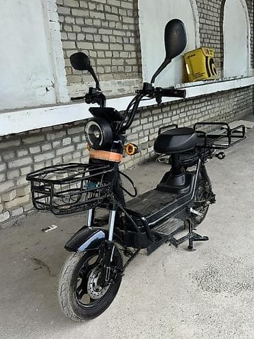 Электроскутер грузовой состояния идеал - Электропривод, бесшумная