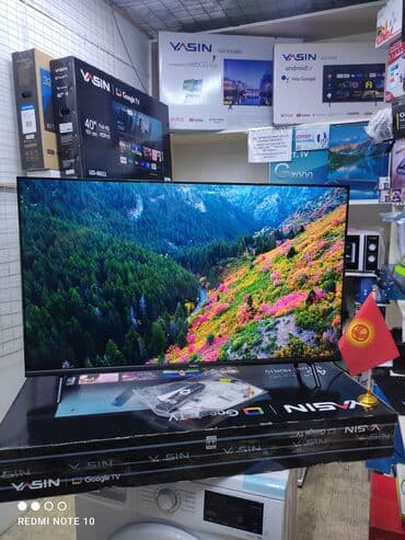 принтер: Телевизор Yasin 43G11 Андроид 11. гарантия 3 года, доставка установка — 24