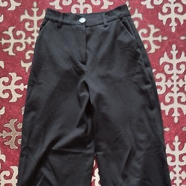slim patch: Брюки Классические, Осень-весна, Б/у, M, L — 2