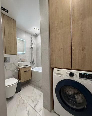2 ком кв в бишкеке: 3 комнаты, 58 м², Индивидуалка, 2 этаж, Евроремонт — 4